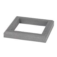 Рамка ДПК для столба 100x100 Серый