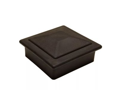 Крышка верхняя ПВХ для столба 125х125 Графит от производителя Deckart (Россия) по цене 295 р Крышка верхняя ПВХ для столба 125х125 Графит от производителя Deckart (Россия) по цене 295 р