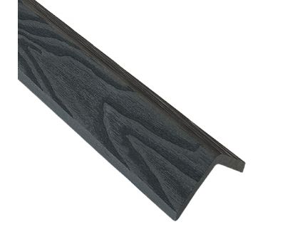 Уголок ДПК Wood-Х 50х50.3D Чёрное дерево от производителя EasyDecking по цене 380 р Уголок ДПК Wood-Х 50х50.3D Чёрное дерево от производителя EasyDecking по цене 380 р