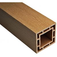 Столб из ДПК WOOD Тик