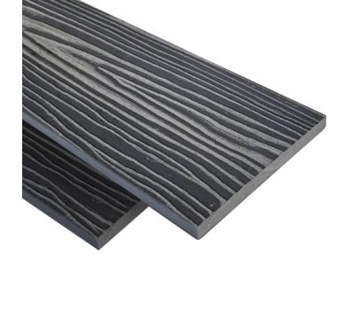 Заборная доска ДПК Estetic ( полнотелая) Серый от производителя  Latitudo по цене 565 р