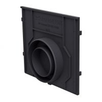 Заглушка торцевая пластиковая для DN150 H80-H185 Заглушка торцевая пластиковая для DN150 H80-H185