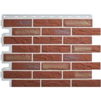 Фасадные панели (цокольный сайдинг) Кирпич рижский - 02 Фасадные панели (цокольный сайдинг) Кирпич рижский - 02
