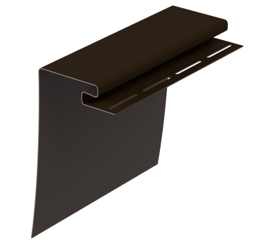 Околооконная планка Элит широкая, коричневая от производителя   по цене 1 020 р