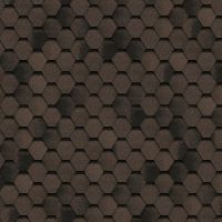 Гибкая черепица однослойная Финская, коллекция Соната – Коричневый Гибкая черепица однослойная Финская, коллекция Соната – Коричневый