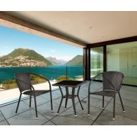 Комплект плетеной мебели из иск. ротанга T25A/Y137C-W53 Brown 2Pcs