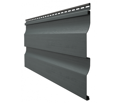 Виниловый сайдинг - серия PREMIUM D4,5D,(Корабельный брус) Графит от производителя Docke по цене 390 р Виниловый сайдинг - серия PREMIUM D4,5D,(Корабельный брус) Графит от производителя Docke по цене 390 р