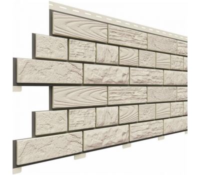 Цокольный сайдинг коллекция Кирпич Москва — Мраморный от производителя  Доломит по цене 465 р