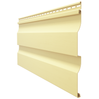 Виниловый сайдинг - серия PREMIUM D4,5D,(Корабельный брус) Лимон Виниловый сайдинг - серия PREMIUM D4,5D,(Корабельный брус) Лимон