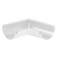 Угол желоба, внутренний 90° RAL 9003 Белый 150/100 Угол желоба, внутренний 90° RAL 9003 Белый 150/100