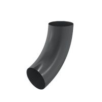 Колено трубы RAL 7024 Тёмно-серый 125/90 Колено трубы RAL 7024 Тёмно-серый 125/90