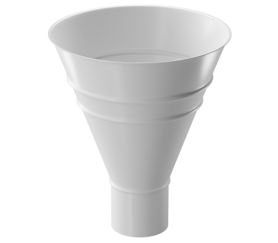 Воронка водосборная круглая ПЛОМБИР (RAL 9010) от производителя Docke по цене 3 319 р Воронка водосборная круглая ПЛОМБИР (RAL 9010) от производителя Docke по цене 3 319 р