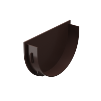 Заглушка желоба универсальная Premium ПВХ Шоколад Заглушка желоба универсальная Premium ПВХ Шоколад